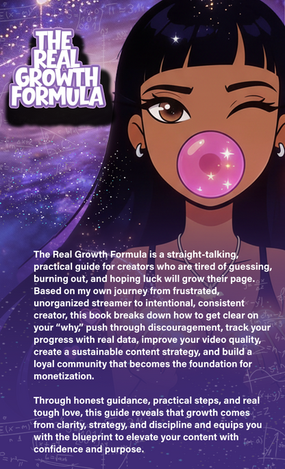 💜✨ THE REAL GROWTH FORMULA – Instant Digital Download ✨💜